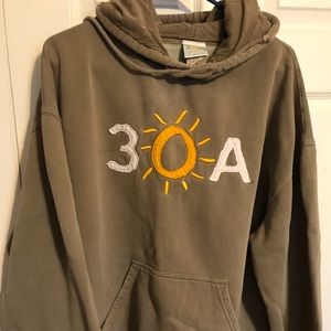 30A tan/khaki hoodie